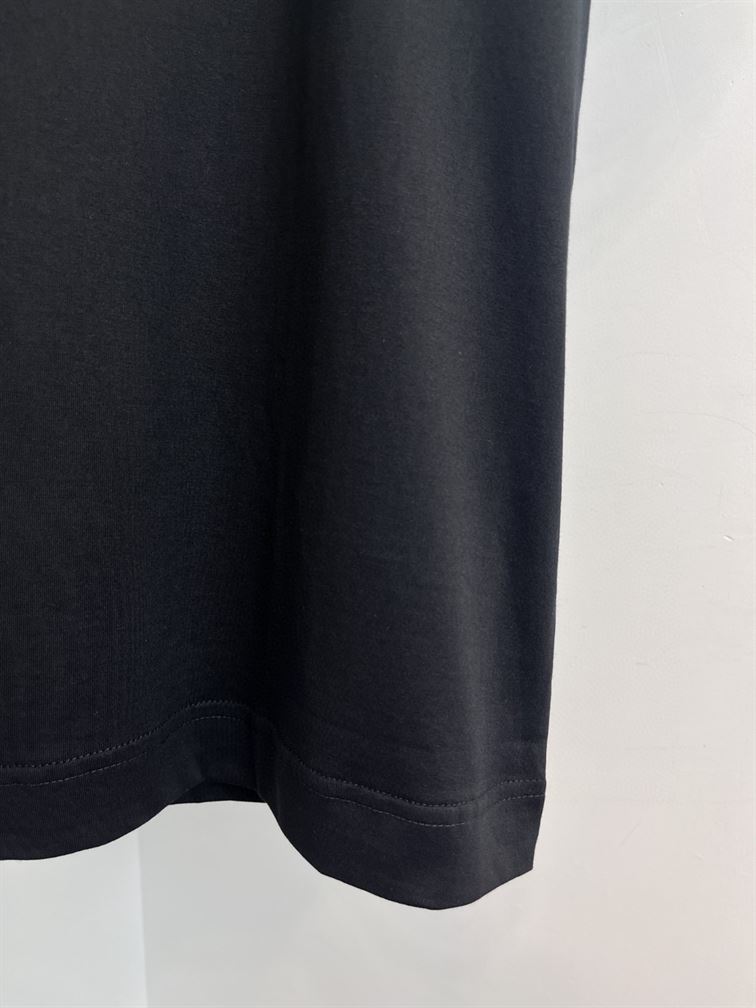 GIVENCHY SLIM FIT T-SHIRT WITH TAG EFFECT - GTS009
