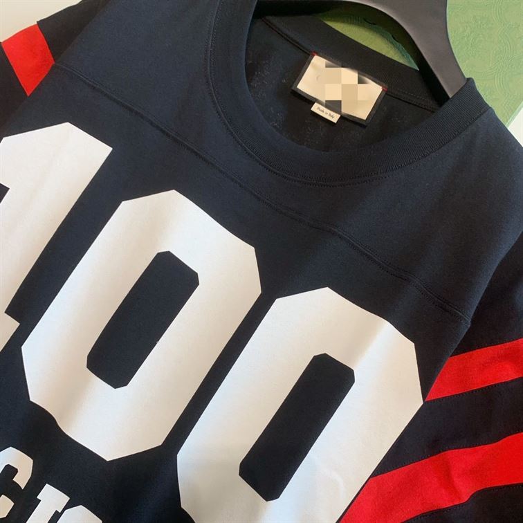 GUCCI 100 COTTON T-SHIRT IN BLACK - GGS033