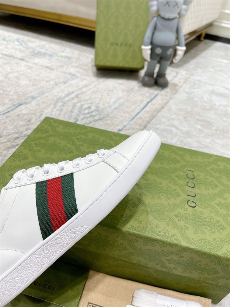 GUCCI ACE LEATHER SNEAKER - GCC089