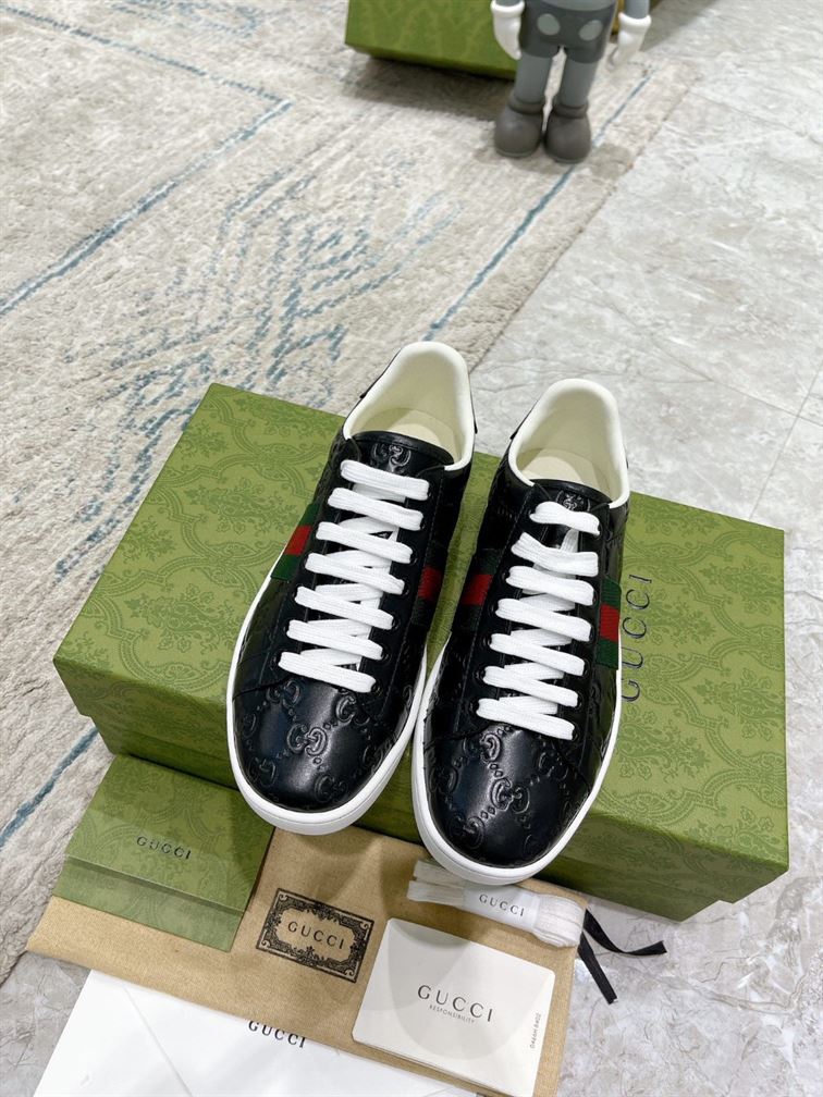 GUCCI ACE SINGNATURE SNEAKER - GCC076