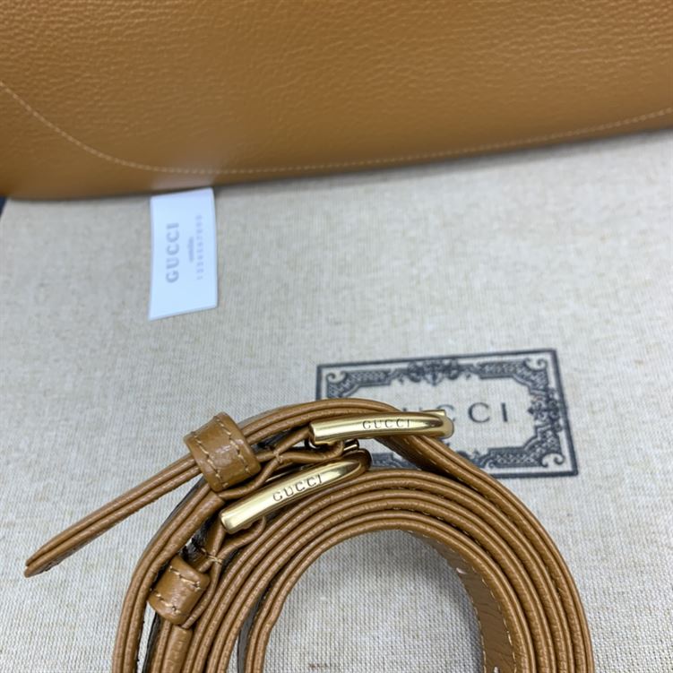 GUCCI APHRODITE MEDIUM SHOULDER BAG IN BROWN