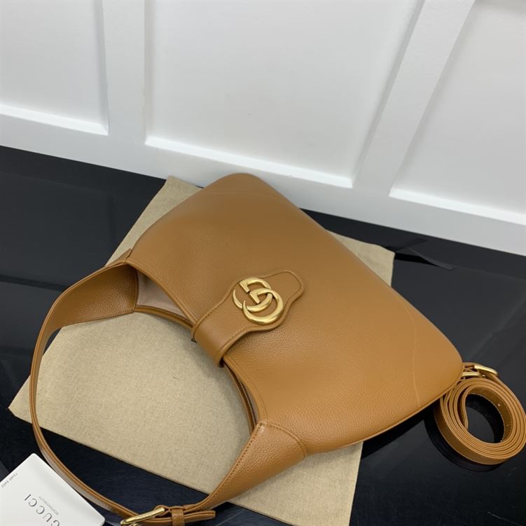 GUCCI APHRODITE MEDIUM SHOULDER BAG IN BROWN