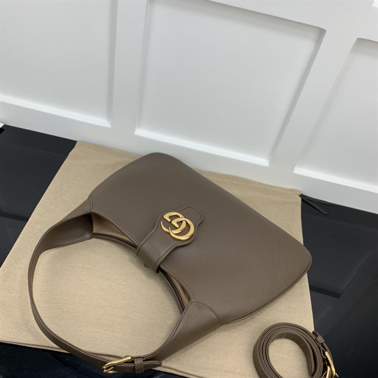 GUCCI APHRODITE MEDIUM SHOULDER BAG IN BROWN
