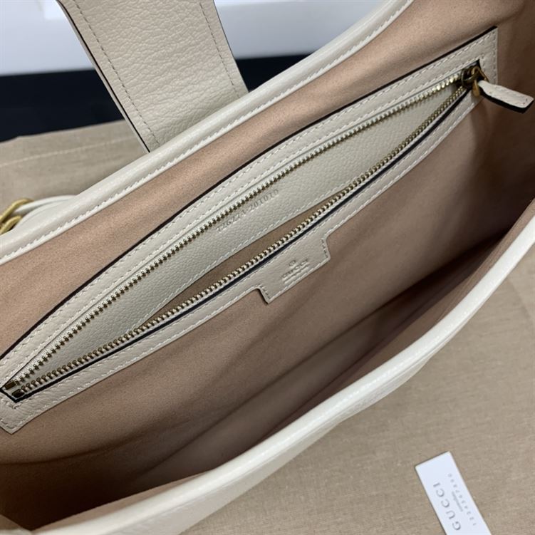 GUCCI APHRODITE MEDIUM SHOULDER BAG IN WHITE