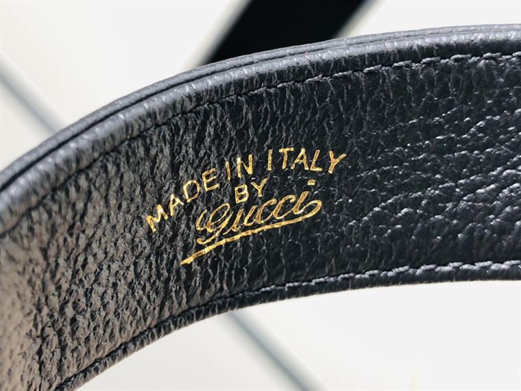 GUCCI APHRODITE SMALL SHOULDER BAG IN BLACK LEATHER