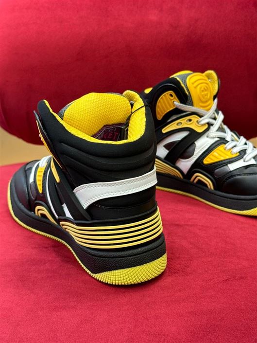 GUCCI BASKET HIGH-TOP SNEAKERS - GCC080