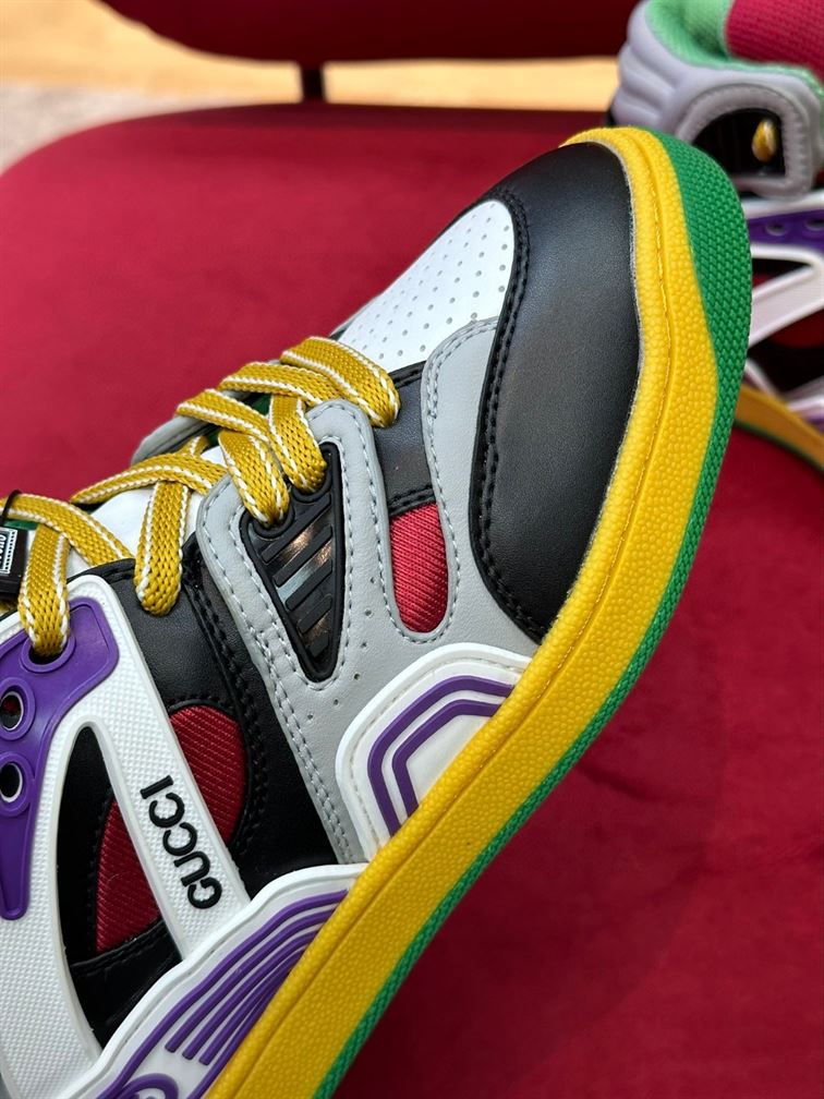 GUCCI BASKET HIGH-TOP SNEAKERS - GCC083