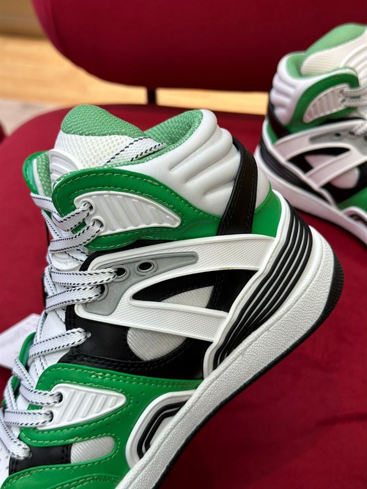 GUCCI BASKET HIGH-TOP SNEAKERS - GCC086