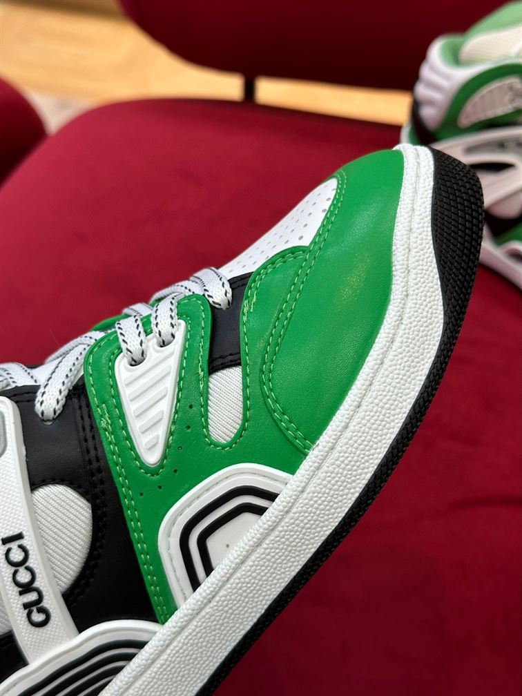 GUCCI BASKET HIGH-TOP SNEAKERS - GCC086