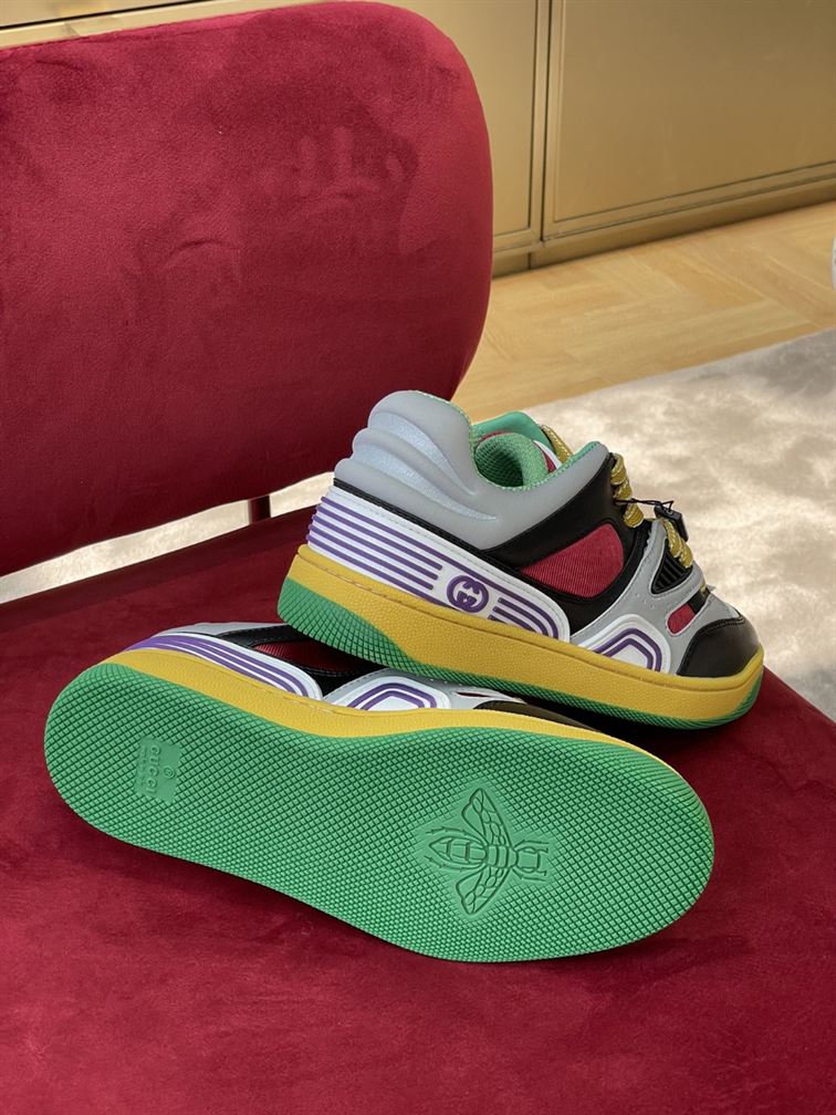 GUCCI BASKET SNEAKER IN BLACK DEMETRA - GCC111