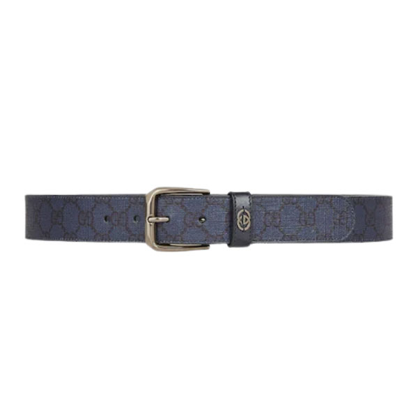 GUCCI BELT WITH INTERLOCKING G DETAIL - GB038