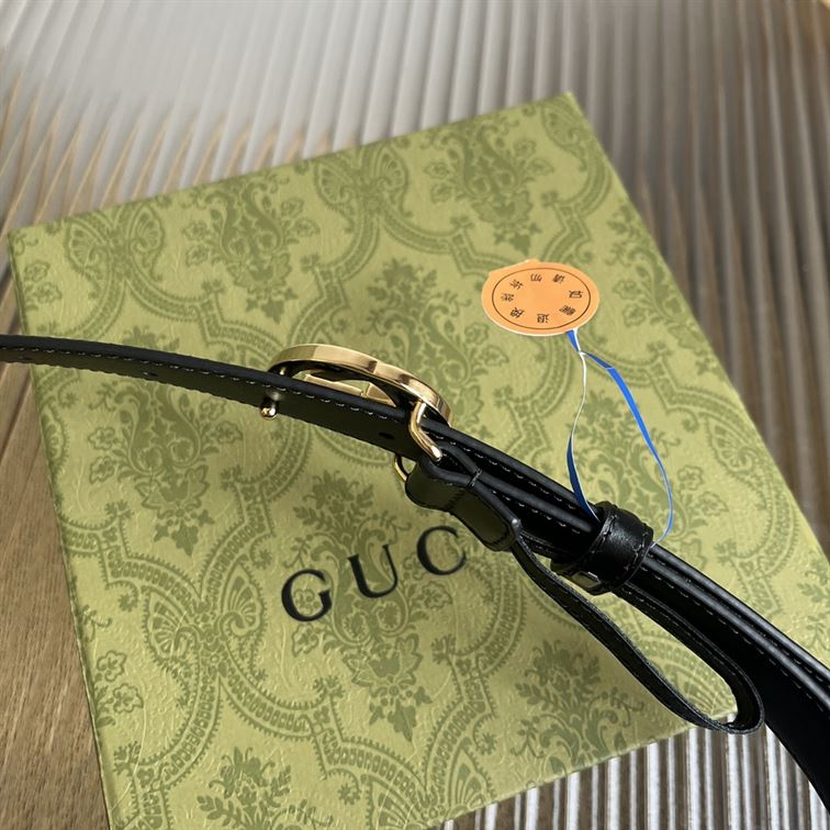 GUCCI BLONDIE BELT BLACK - GB047