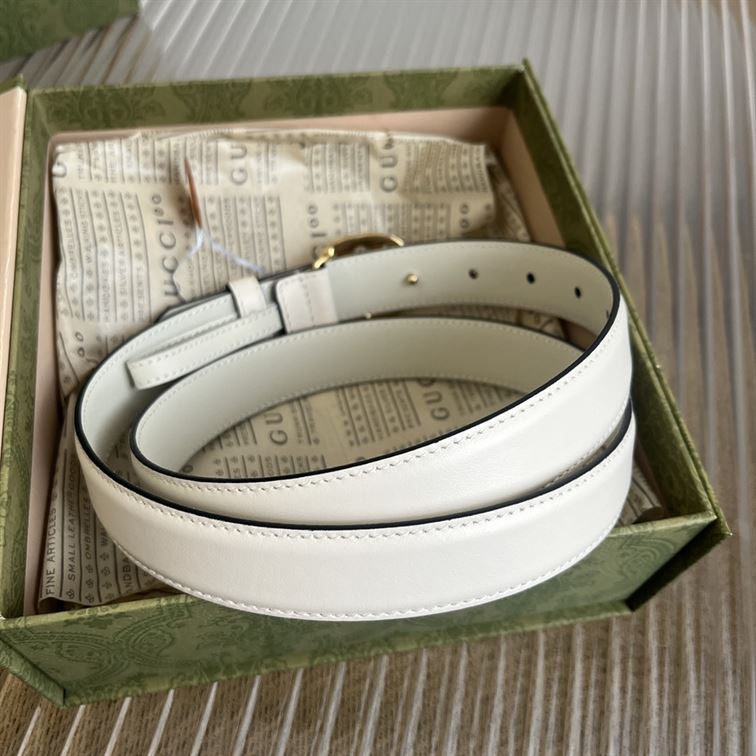 GUCCI BLONDIE BELT WHITE - GB046