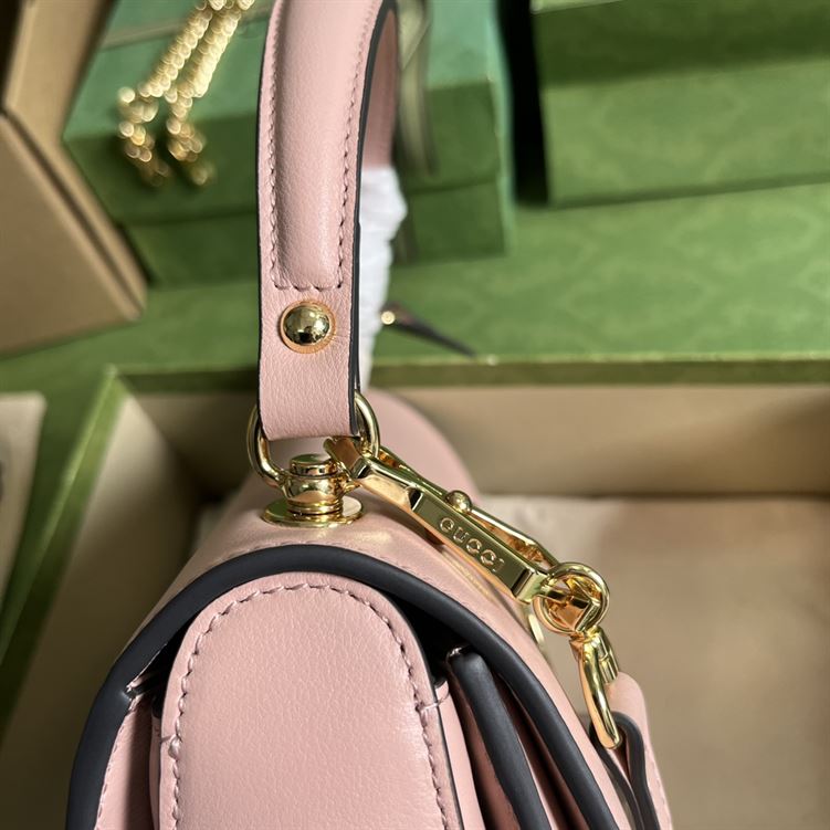 GUCCI BLONDIE TOP HANDLE PINK BAG