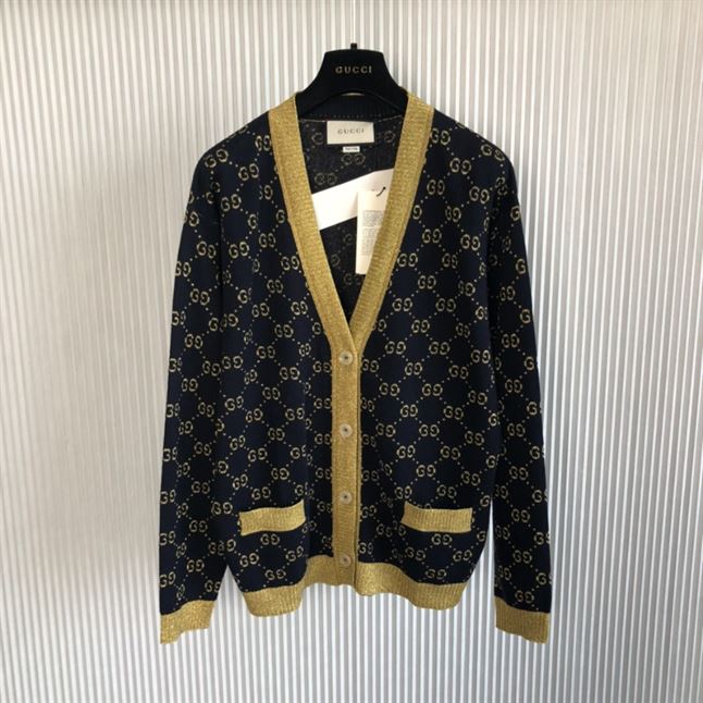 GUCCI CARDIGAN GG JACQUARD - GCK046