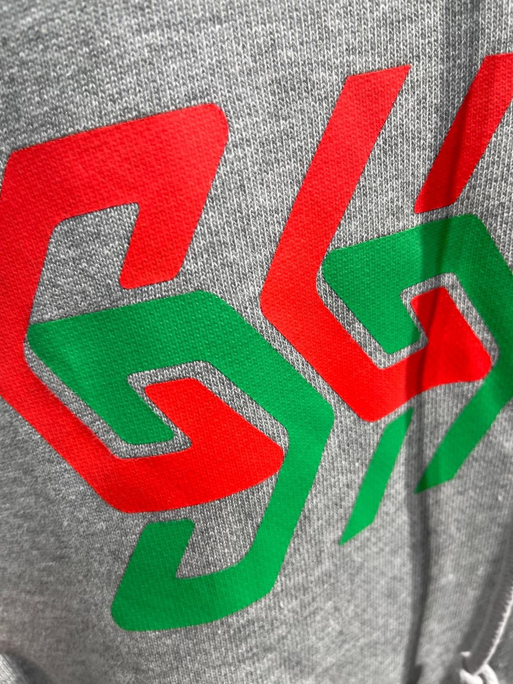 GUCCI CHAIN PRINT HOODED SWEATSHIRT - GCK023