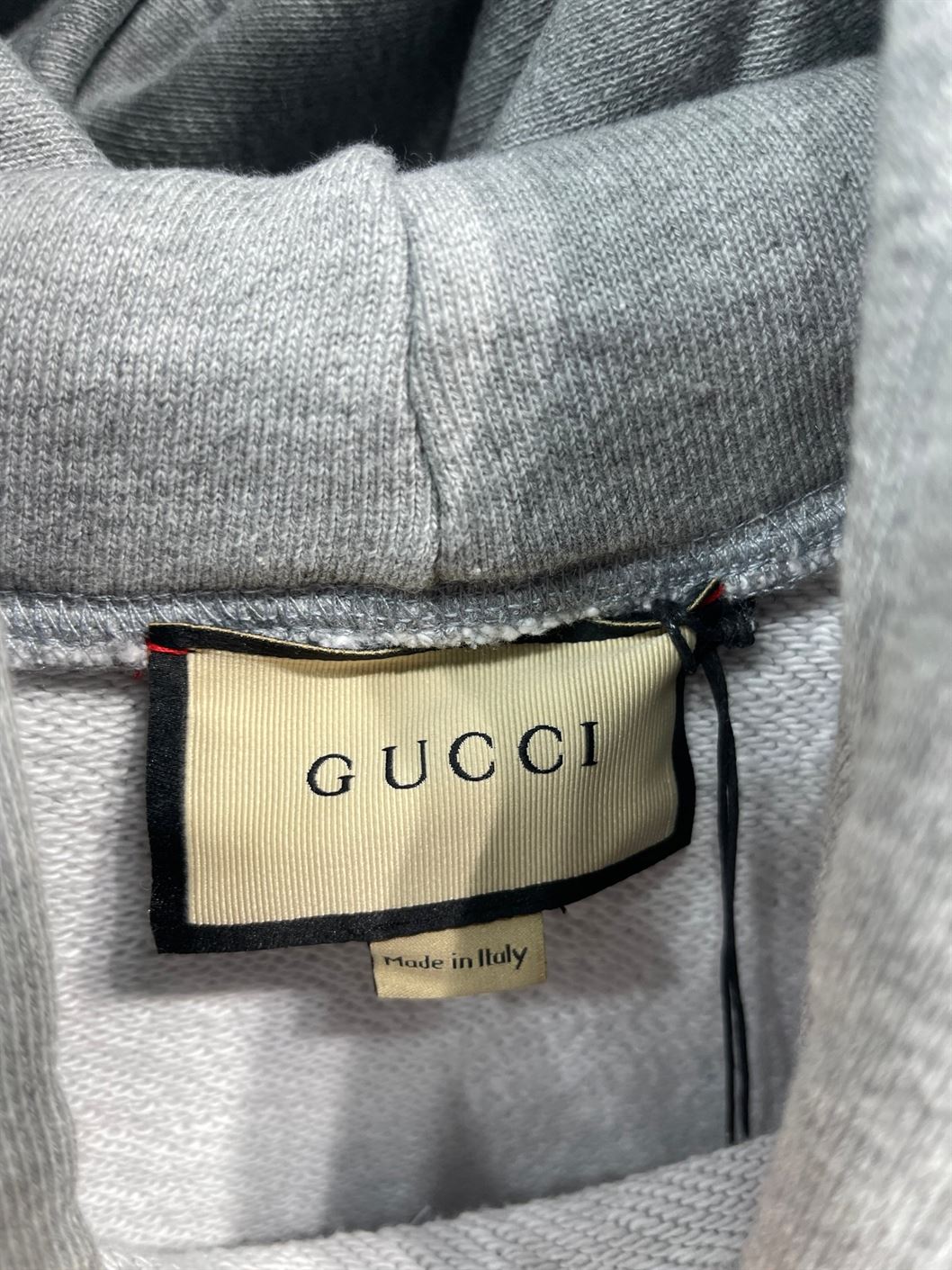 GUCCI CHAIN PRINT HOODED SWEATSHIRT - GCK023