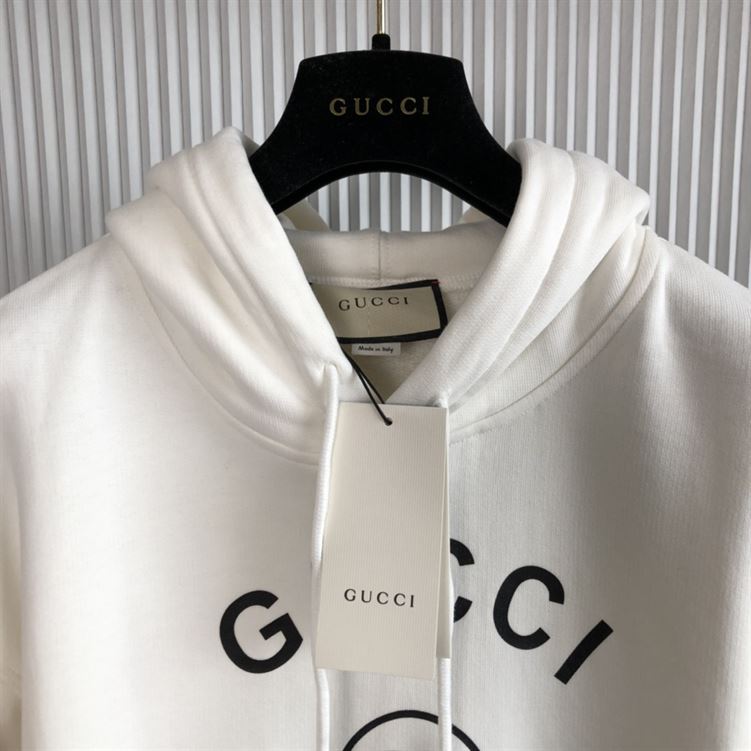 GUCCI COTTON 'GUCCI FIRENZE 1921' HOODED SWEATSHIRT - GCK009