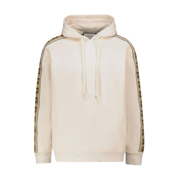 GUCCI COTTON JERSEY HOODED SWEATSHIRT - GCK019