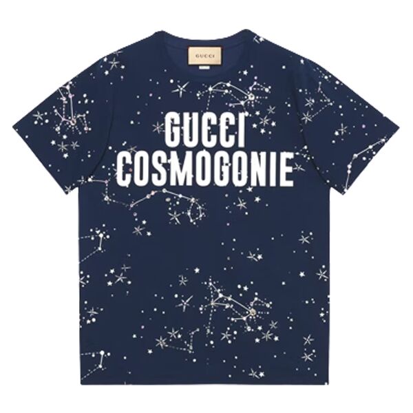 GUCCI 'CRUISE 2023 GUCCI COSMOGONIE' COTTON JERSEY T-SHIRT - GGS038