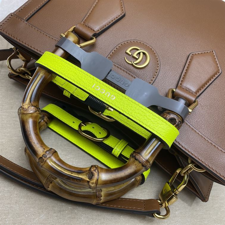 GUCCI DIANA SMALL NOTE BAG IN CUIR LEATHER