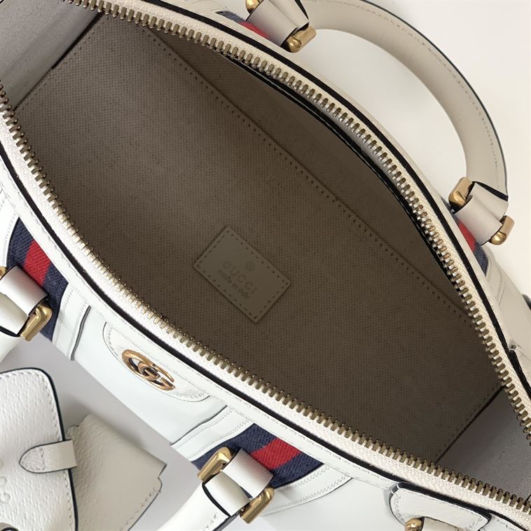 GUCCI DOUBLE G TOP HANDLE SMALL NOTE BAG