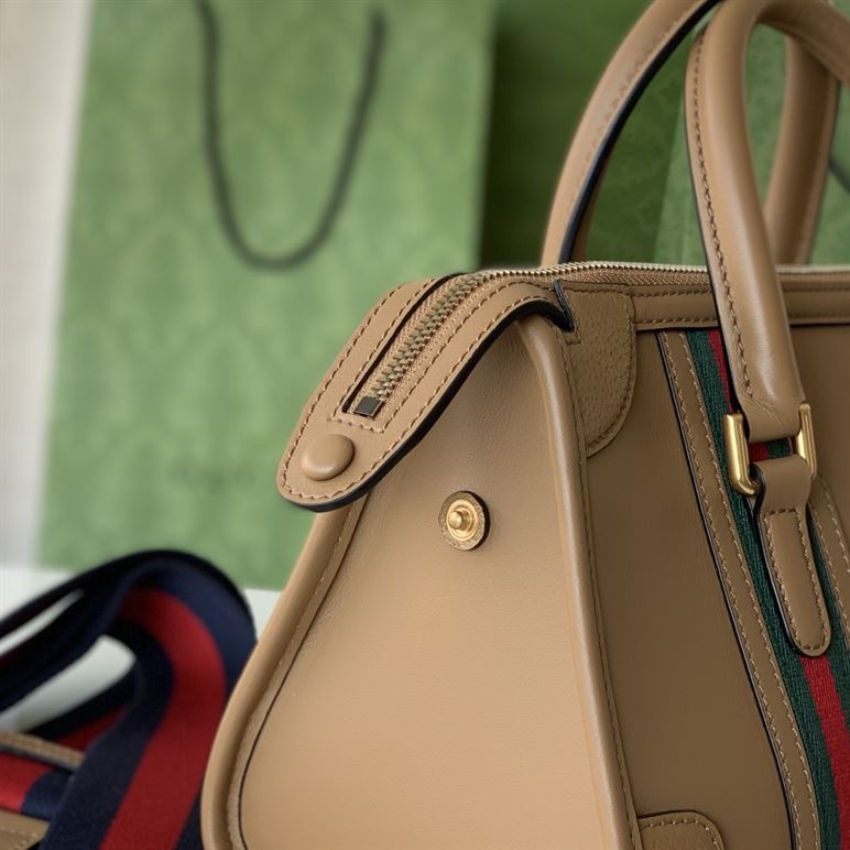 GUCCI DOUBLE G TOP HANDLE SMALL NOTE BAG