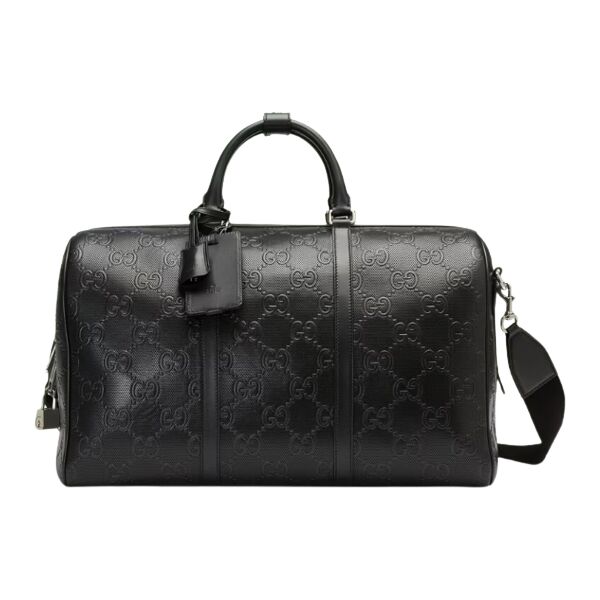 GUCCI GG EMBOSSED DUFFLE BAG - BG035