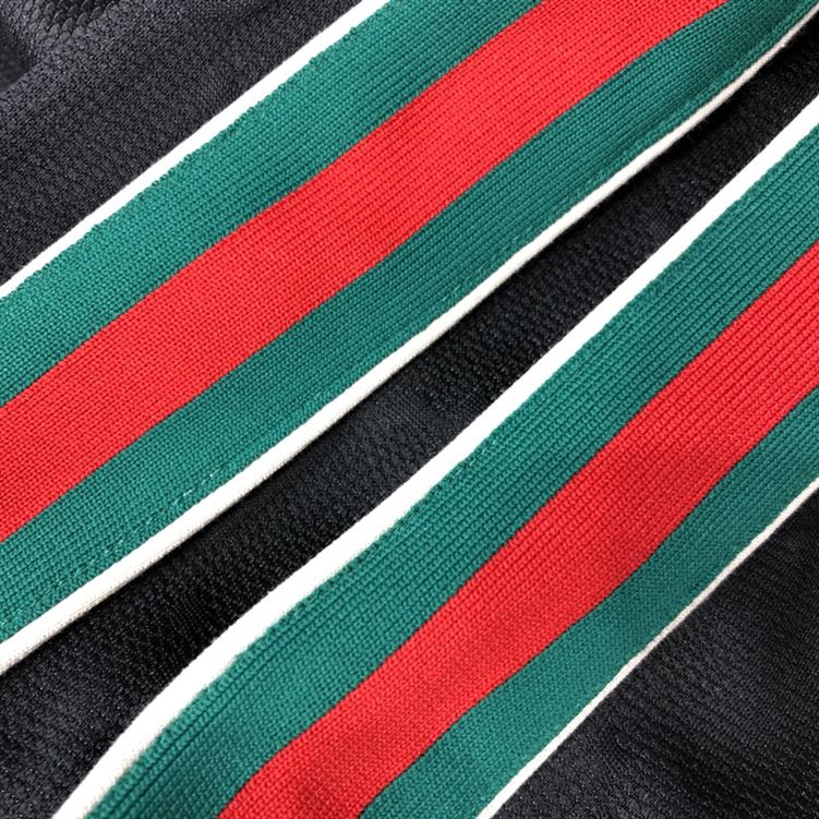 GUCCI GG JACQUARD JERSEY ZIP JACKET BLACK GG JACQUARD JERSEY - GCJ001