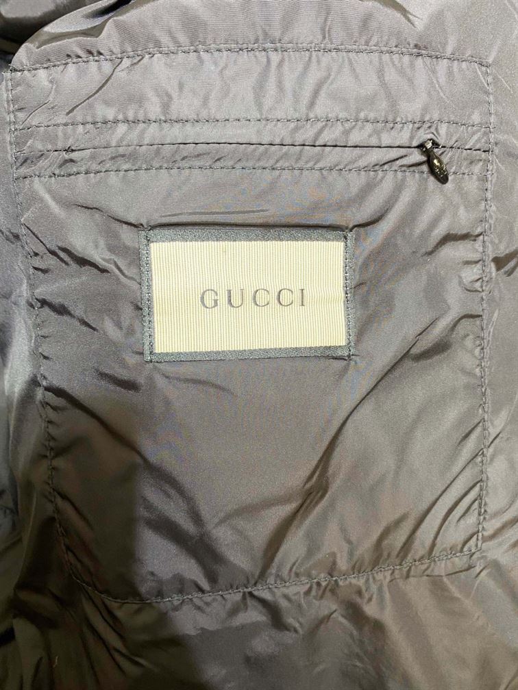 GUCCI GG JACQUARD NYLON PADDED COAT - GCJ007