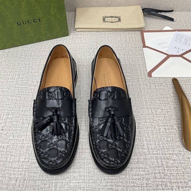 GUCCI GG LOAFERS WITH TASSEL - GL001