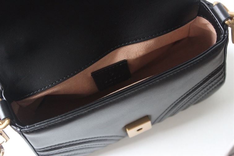 GUCCI GG MARMONT MINI TOP HANDLE BAG