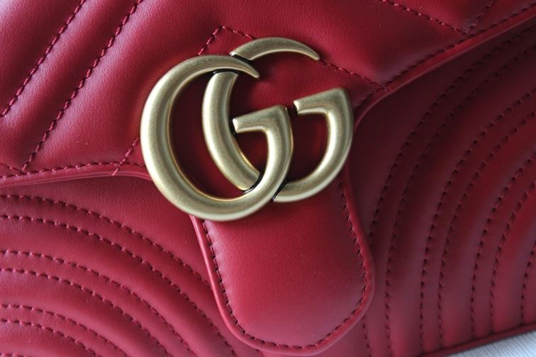 GUCCI GG MARMONT MINI TOP HANDLE BAG