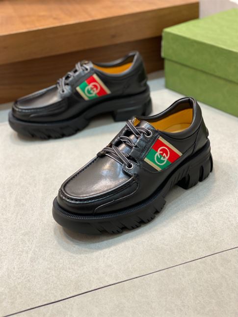 GUCCI GG PLATFORM LACE-UP SHOES - GL028