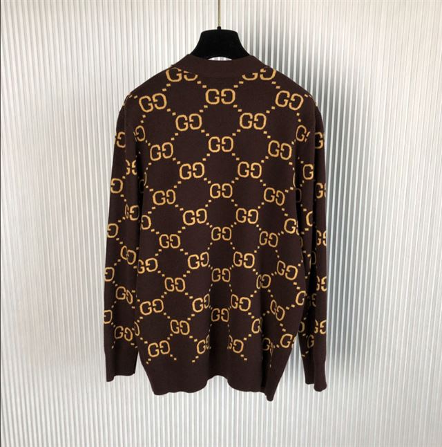 GUCCI GG SUPREME INTARSIA CARDIGAN - GCK032
