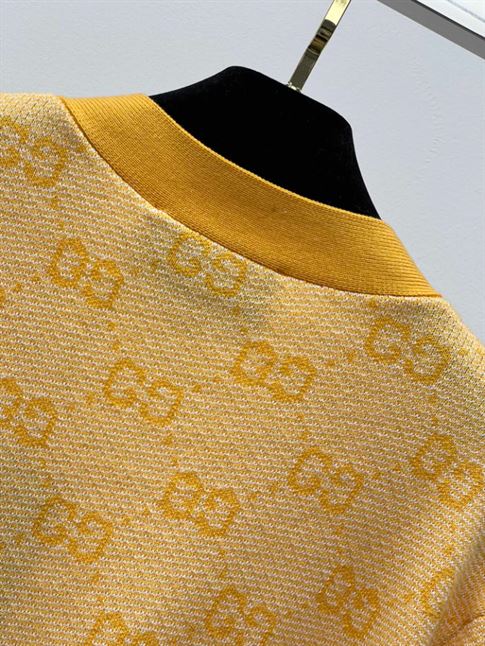 GUCCI GG WOOL JACQUARD CARDIGAN - GCK027