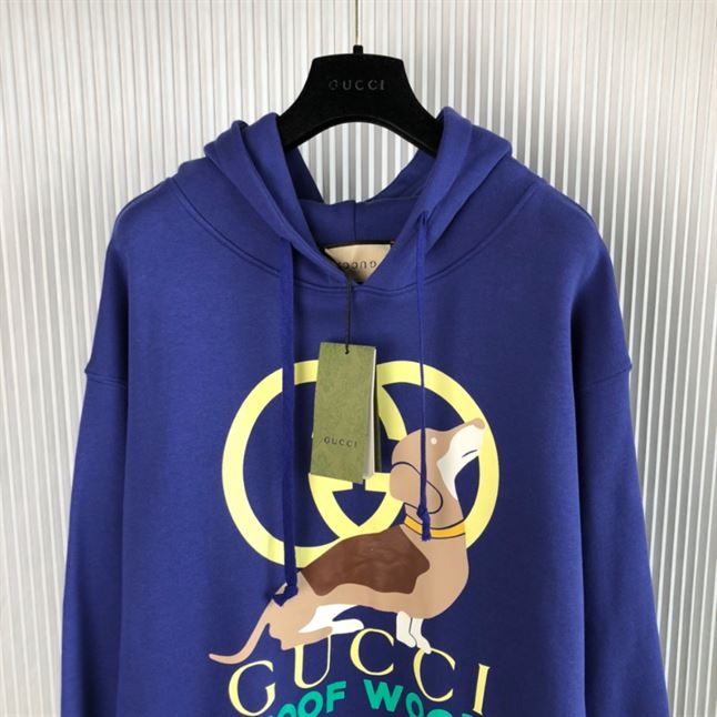 GUCCI 'GUCCI WOOF WOOF' PRINT SWEATSHIRT - GCK049