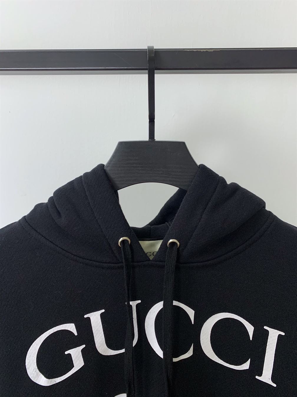 GUCCI HOODED SWEATSHIRT WITH INTERLOCKING G - GCK007