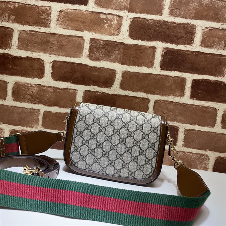 GUCCI HORSEBIT 1955 MINI BAG IN BEIGE