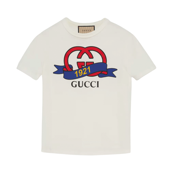 GUCCI INTERLOCKING G 1921 GUCCI COTTON T-SHIRT - GGS048