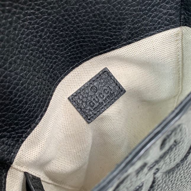 GUCCI JUMBO GG SMALL MESSENGER BAG - BG046