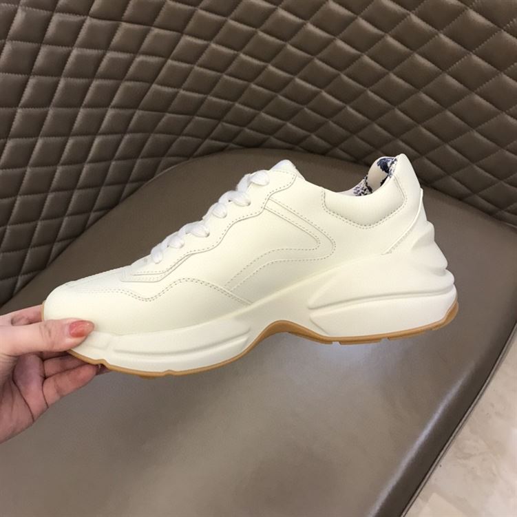 GUCCI LEATHER NY YANKEES SNEAKERS - GCC014