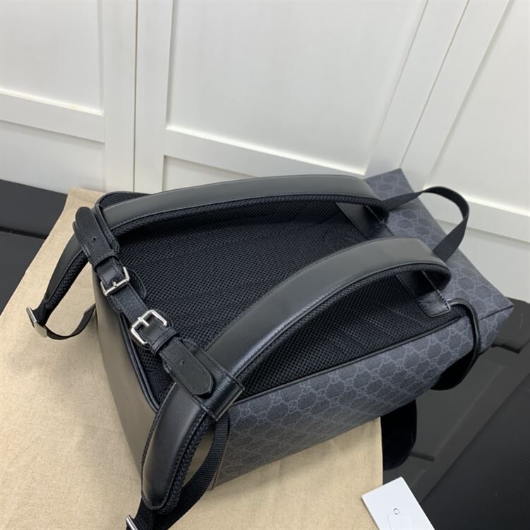 GUCCI MEDIUM BACKPACK WITH INTERLOCKING G - BG024