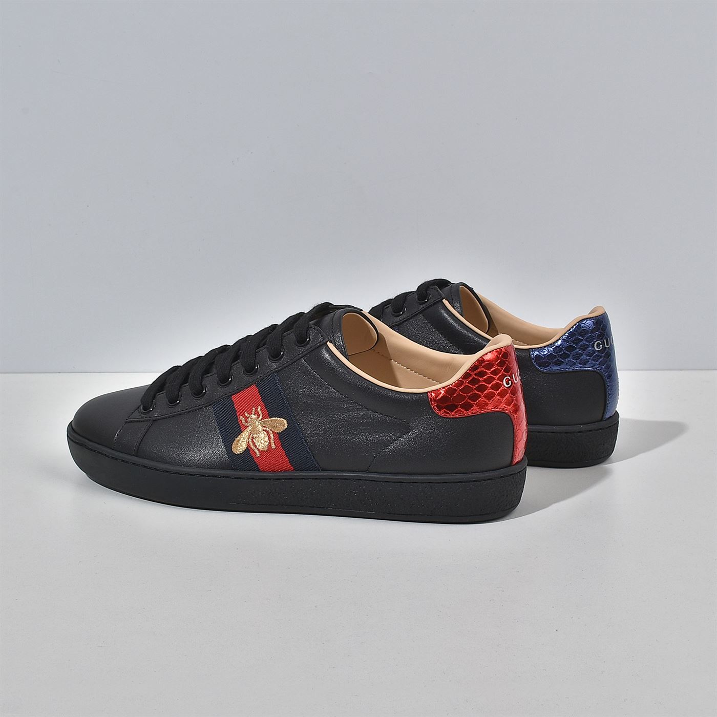 GUCCI MENS ACE EMBROIDERED SNEAKER - GCC026