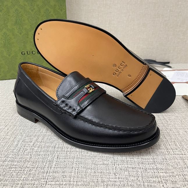 GUCCI MEN'S LOAFER WITH INTERLOCKING G - GL002