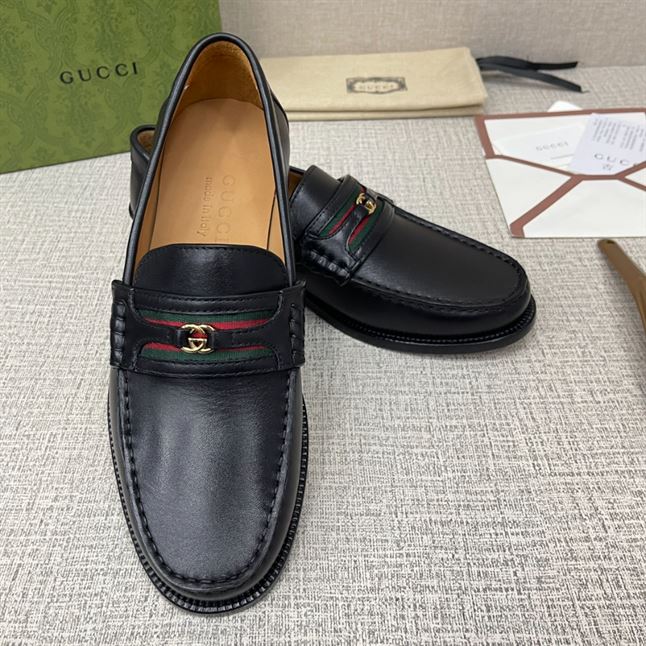 GUCCI MEN'S LOAFER WITH INTERLOCKING G - GL002