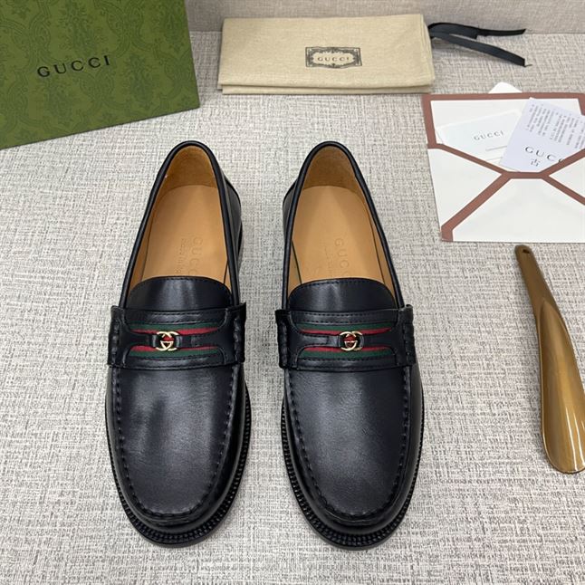GUCCI MEN'S LOAFER WITH INTERLOCKING G - GL002