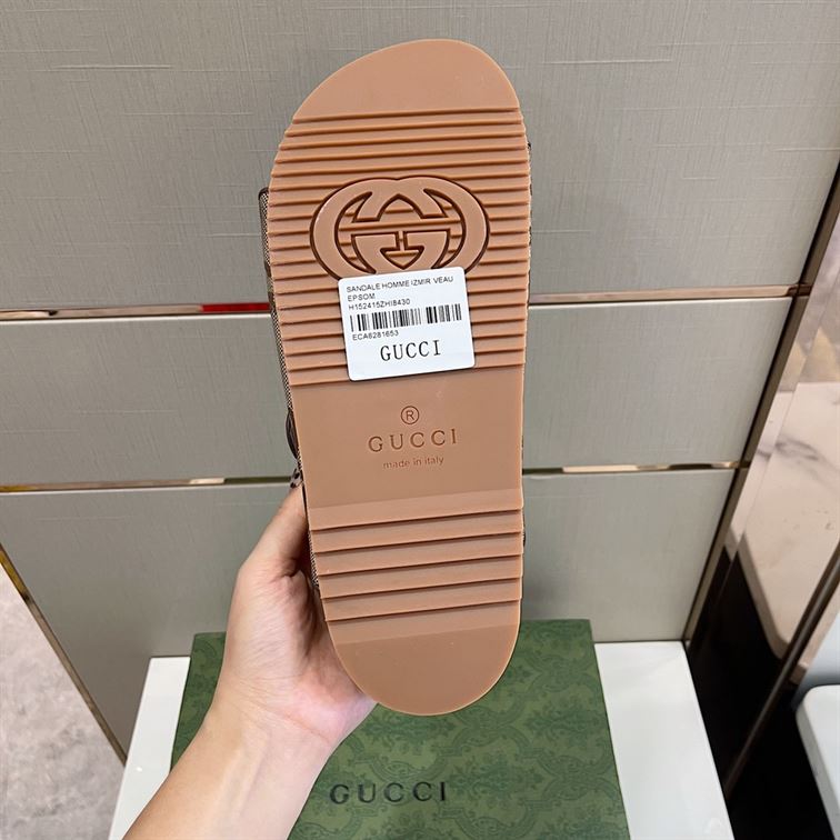 GUCCI MEN'S SLIDE SANDAL WITH STRAPS - GSL028