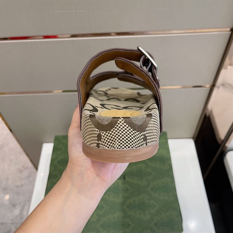 GUCCI MEN'S SLIDE SANDAL WITH STRAPS - GSL028