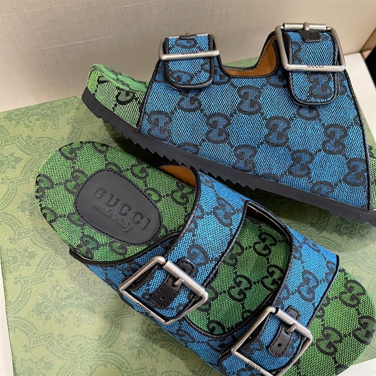 GUCCI MEN'S SLIDE SANDAL WITH STRAPS - GSL031